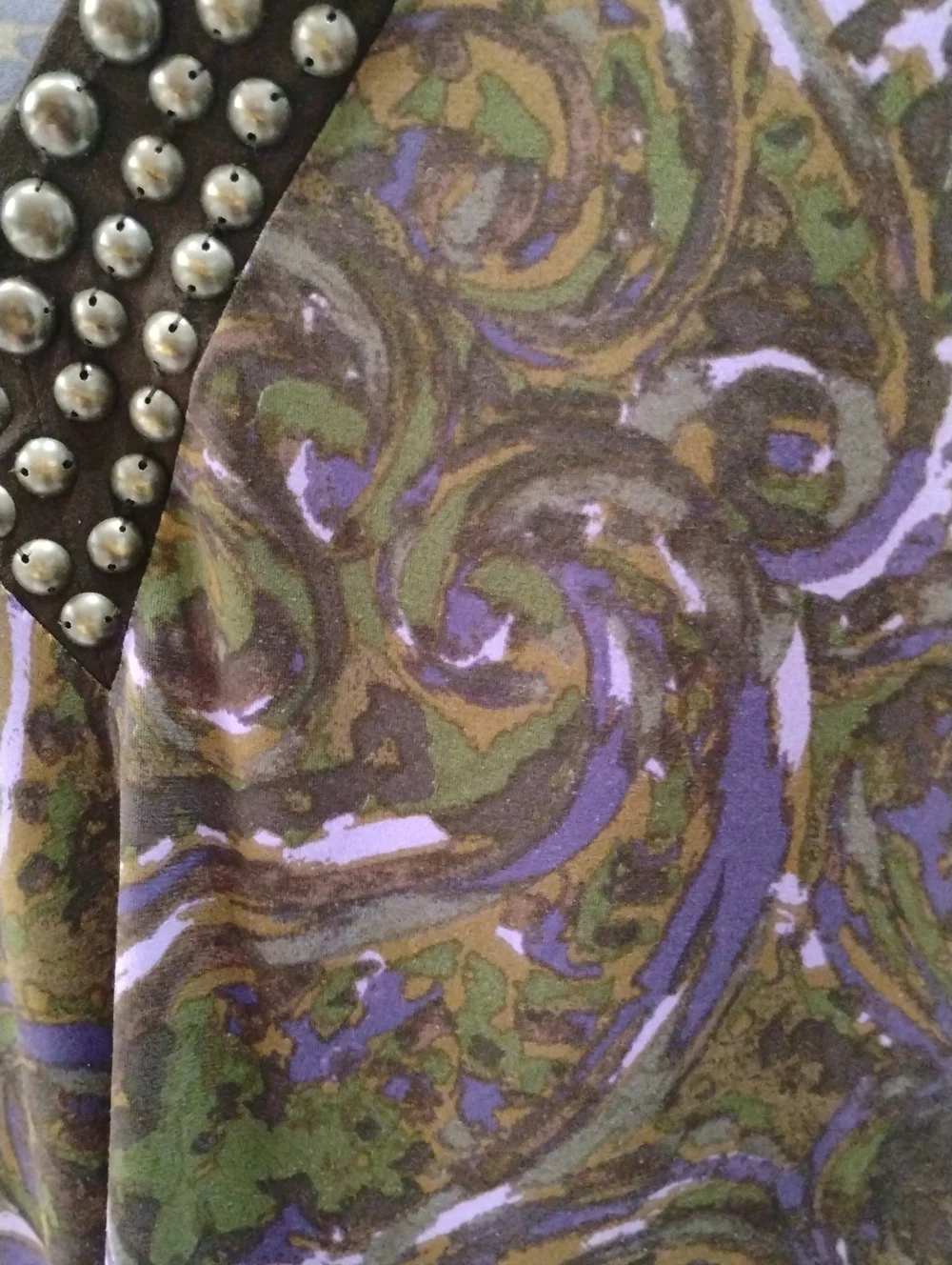 Michael Kors Kimono Sleeve Shift Dress W Studs SZ L